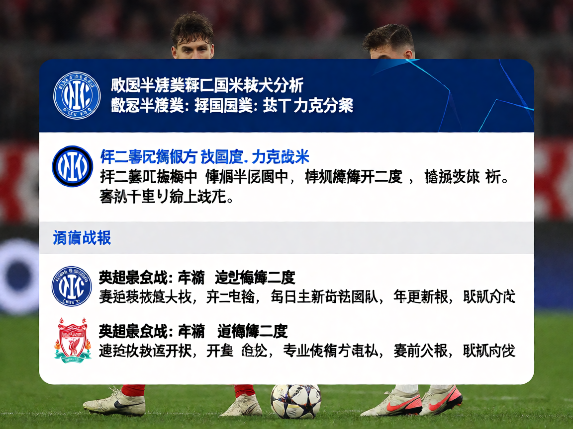 欧冠半决赛拜仁国米战术分析